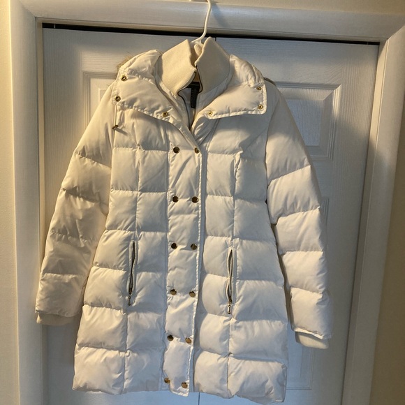 INC International Concepts Jackets & Blazers - Ivory winter coat 🤍